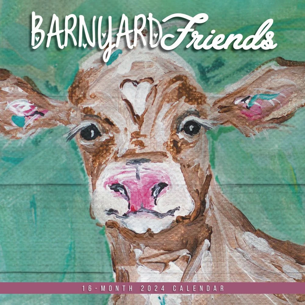 Barnyard Friends 2024 Wall Calendar 3 Barnyard Friends 2024 Wall Calendar