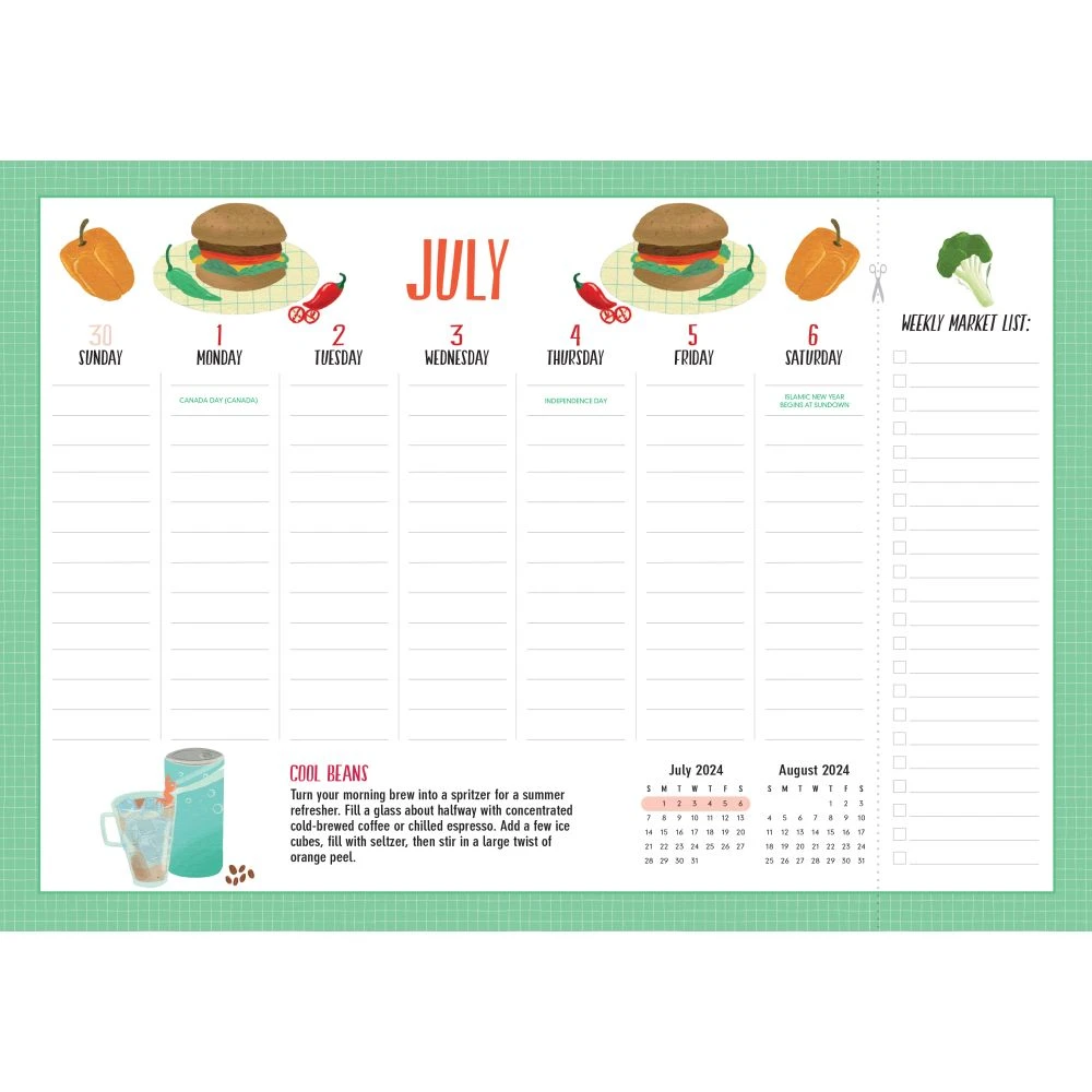 Kitchen Companion 2024 Wall Calendar 4 Kitchen Companion 2024 Wall Calendar - Image 2