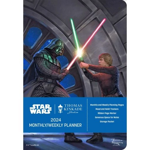 STAR WARS Kinkade 2024 Planner -Calendars Store 5517714f f9cc 4f1c a055 ceded3067947