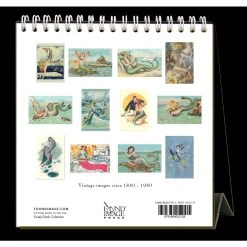 Mermaids 2024 Easel Desk Calendar -Calendars Store 552319ef b04b 40a5 8896 57f3aa5f5634