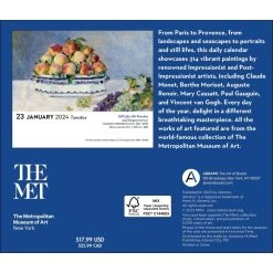 Impressionism And Post-Impressionism 2024 Desk Calendar -Calendars Store 55a60177 0072 4ca1 9159 70d14949812a