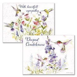 Hummingbird Sympathy Assorted Boxed Note Cards 12 Hummingbird Sympathy Assorted Boxed Note Cards -Calendars Store 55b3efd3 6d74 440b 8a73 c1869db01700