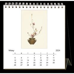 Ikebana 2024 Easel Desk Calendar -Calendars Store 574f6aa0 e3d7 4848 832b 06b0bc549223