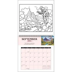 Bob Ross Coloring 2024 Wall Calendar -Calendars Store 57e969ea ca32 4806 9d97 d39289a927ff