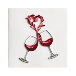 Two Wine Glasses Quilling Friendship Card 6 Two Wine Glasses Quilling Friendship Card -Calendars Store 5ea7aaa1 7662 44d5 91b5 6308e74eae42