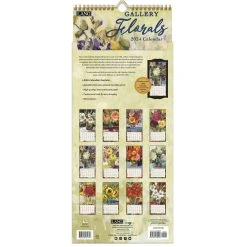 Gallery Florals Vertical 2024 Wall Calendar -Calendars Store 5ef10c58 9e04 48a3 9e45 d00ad08e412d