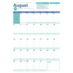 Amy Knapps Grid Family Organizer 2024 Wall Calendar -Calendars Store 6135aac9 1542 4146 9cdc caa25781be68