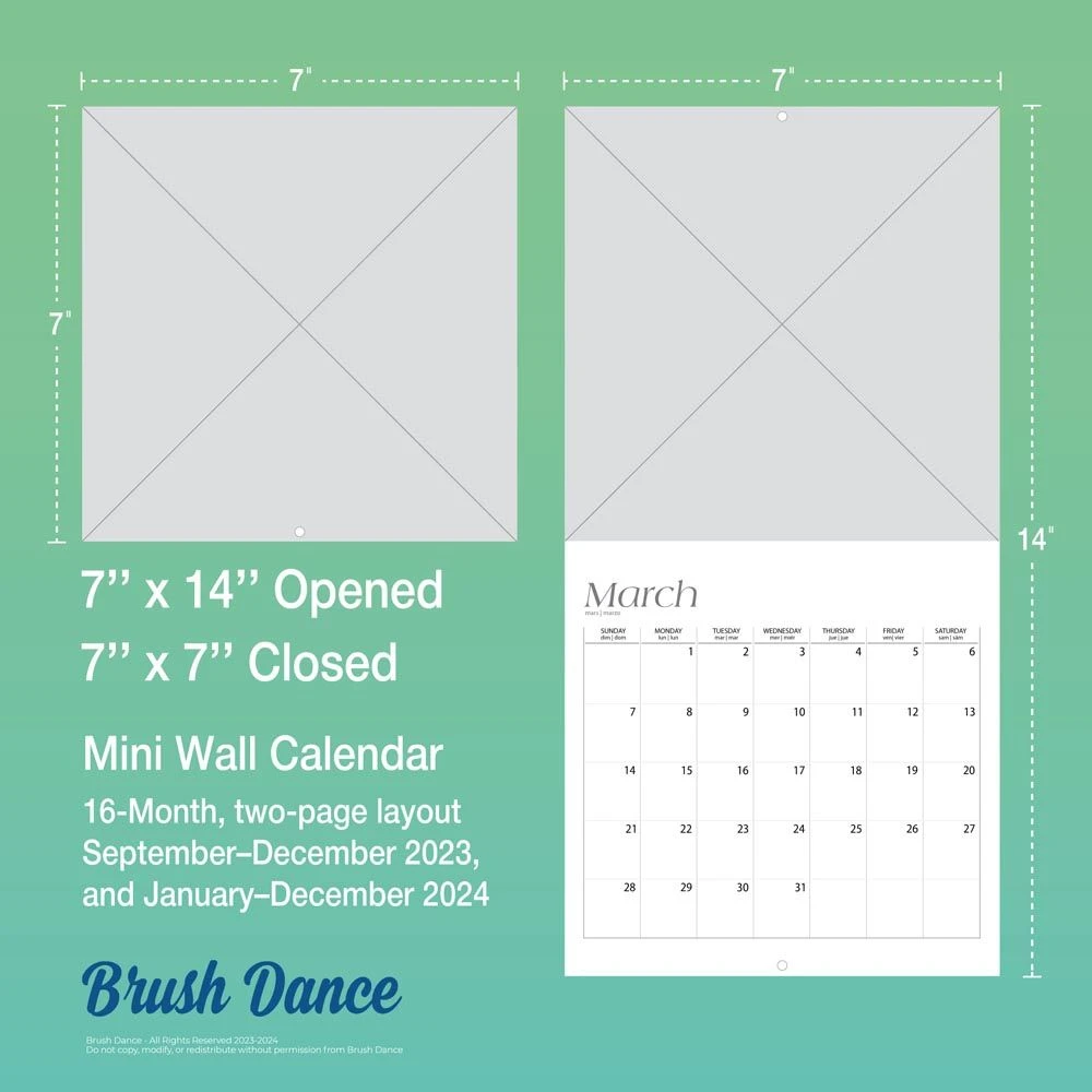 Avant Tout Un Cafe 2024 Wall Calendar 4 Avant Tout Un Cafe 2024 Wall Calendar - Image 2