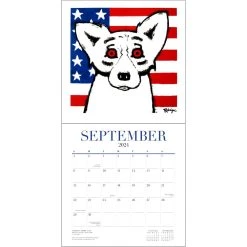 Blue Dog Rodrigue 2024 Wall Calendar -Calendars Store 637aa52c b974 4c05 9593 4c6b206ebeb2