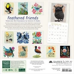 Feather Friends 2024 Wall Calendar 9 Feather Friends 2024 Wall Calendar -Calendars Store 693ff3bb 5959 497e b485 74cb71bae400