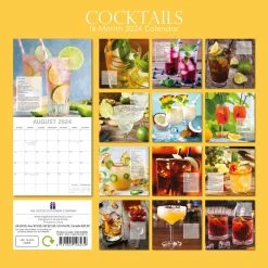 Cocktails 2024 Wall Calendar -Calendars Store 6b6ed0b6 afc3 445a 9dd3 57779b2cd059