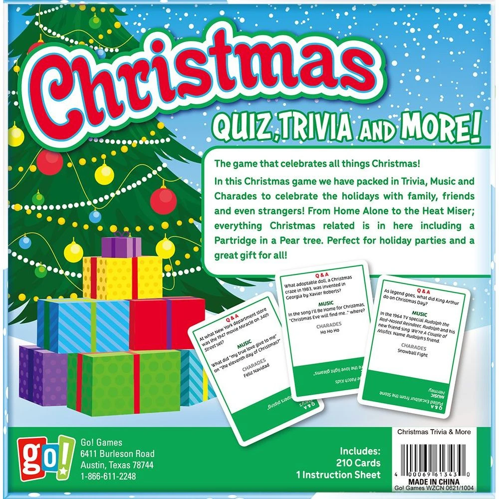 Christmas Trivia & More Game 4 Christmas Trivia & More Game - Image 2