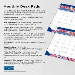 Turnowsky Abstract 2024 Desk Pad -Calendars Store 720f54f6 680d 4e0e 8ca3 3d9fc69900b2