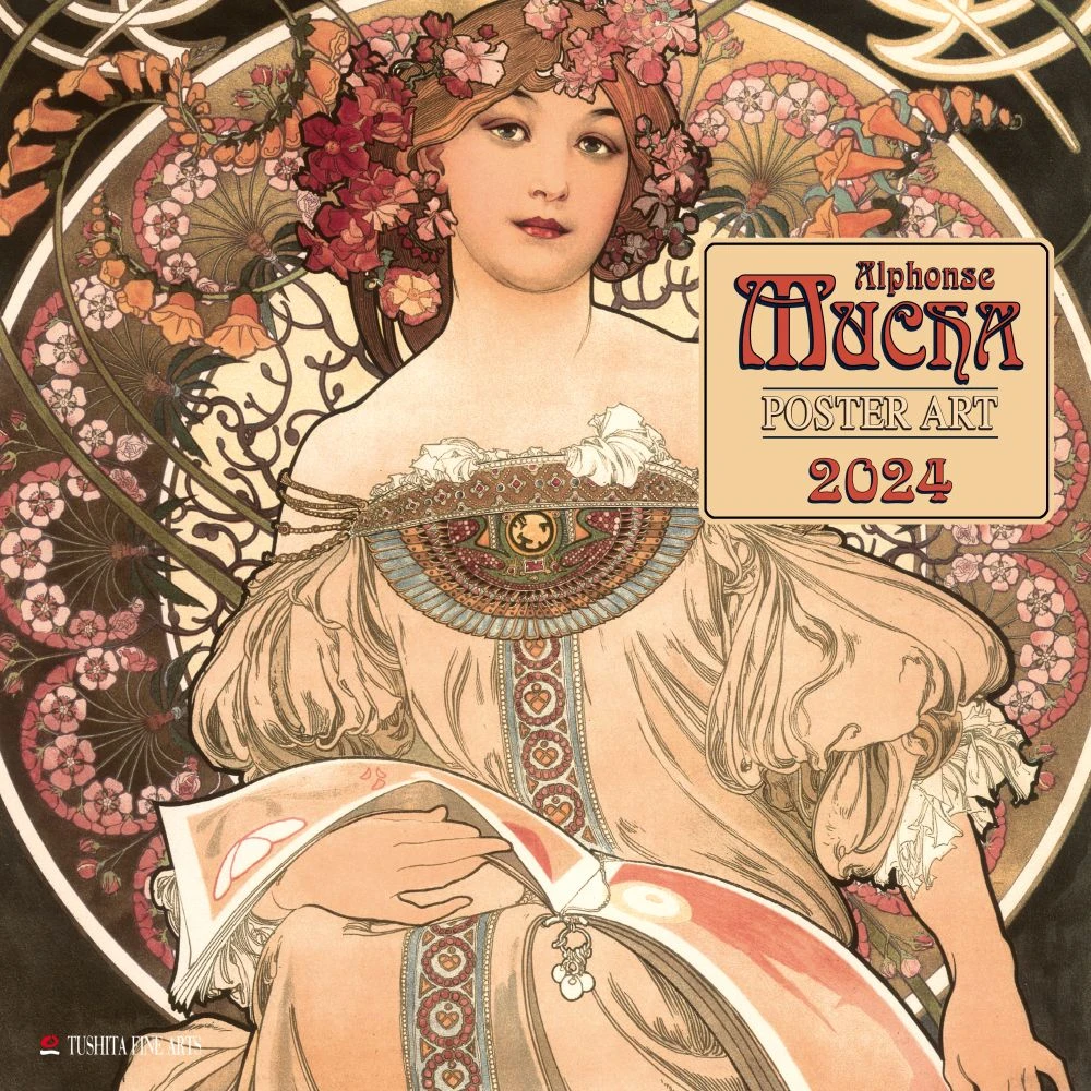 Mucha Poster Art 2024 Wall Calendar 3 Mucha Poster Art 2024 Wall Calendar