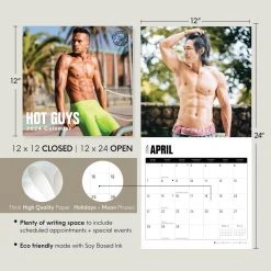 Hot Guys 2024 Wall Calendar -Calendars Store 72ec4fa4 f40b 4cc3 8ce0 b9d928972862