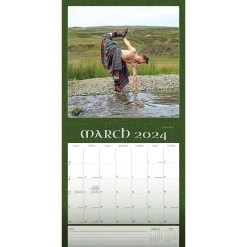Kilted Yoga 2024 Wall Calendar -Calendars Store 7328d2f0 2266 4a37 9025 5d17da807860