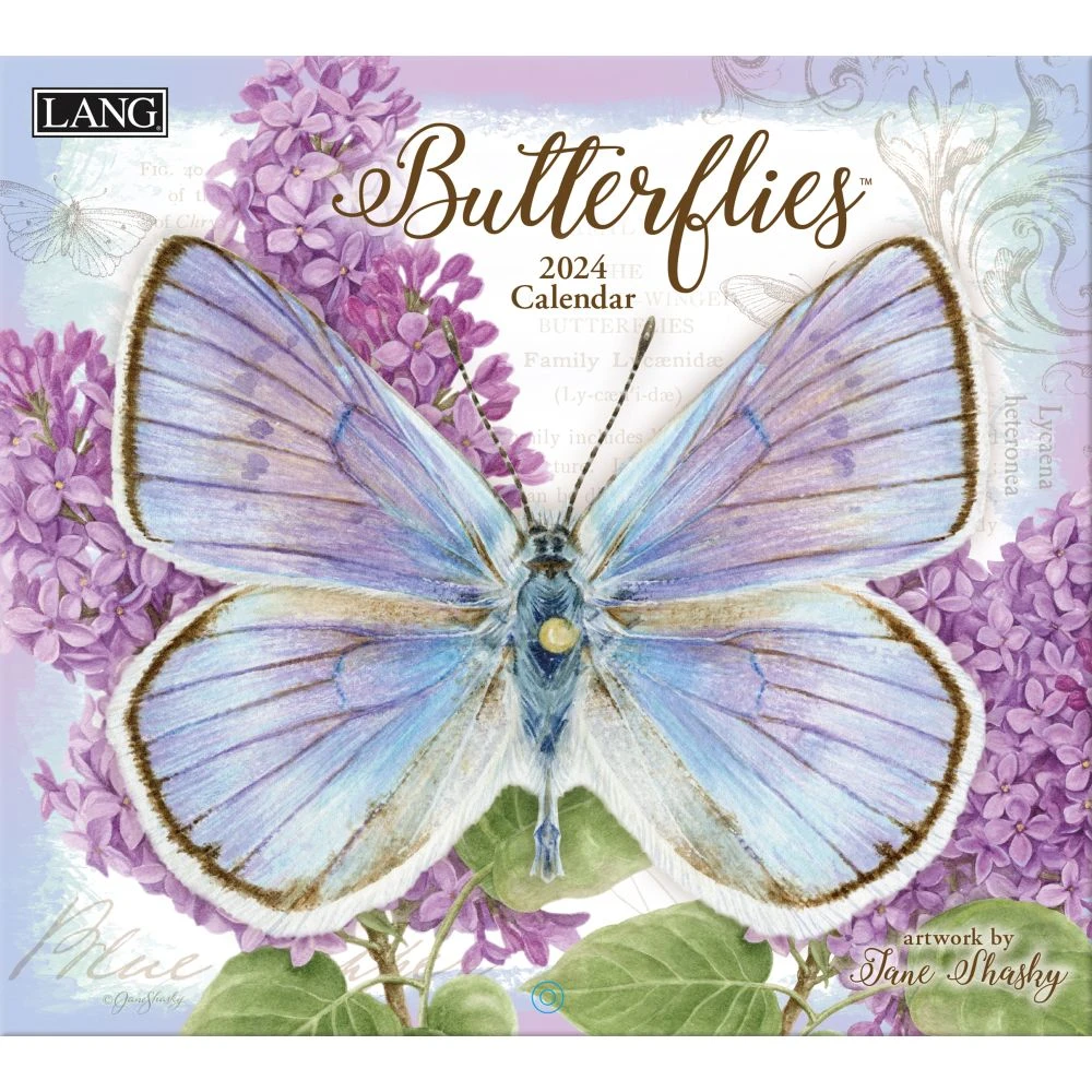 Butterflies Art 2024 Wall Calendar 3 Butterflies Art 2024 Wall Calendar