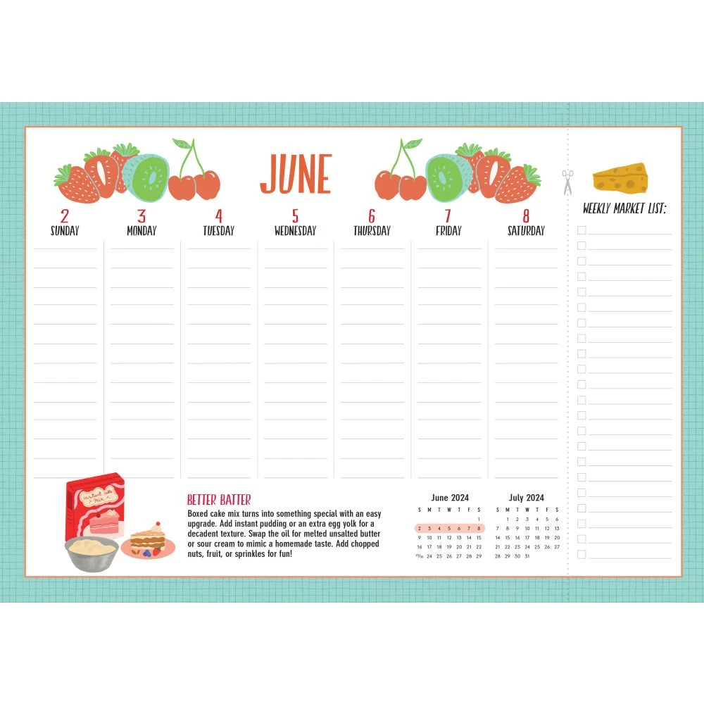Kitchen Companion 2024 Wall Calendar 5 Kitchen Companion 2024 Wall Calendar - Image 3