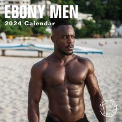 Ebony Men 2024 Wall Calendar