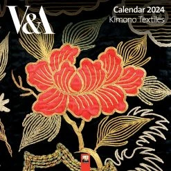 Japanese Textiles V&A 2024 Wall Calendar