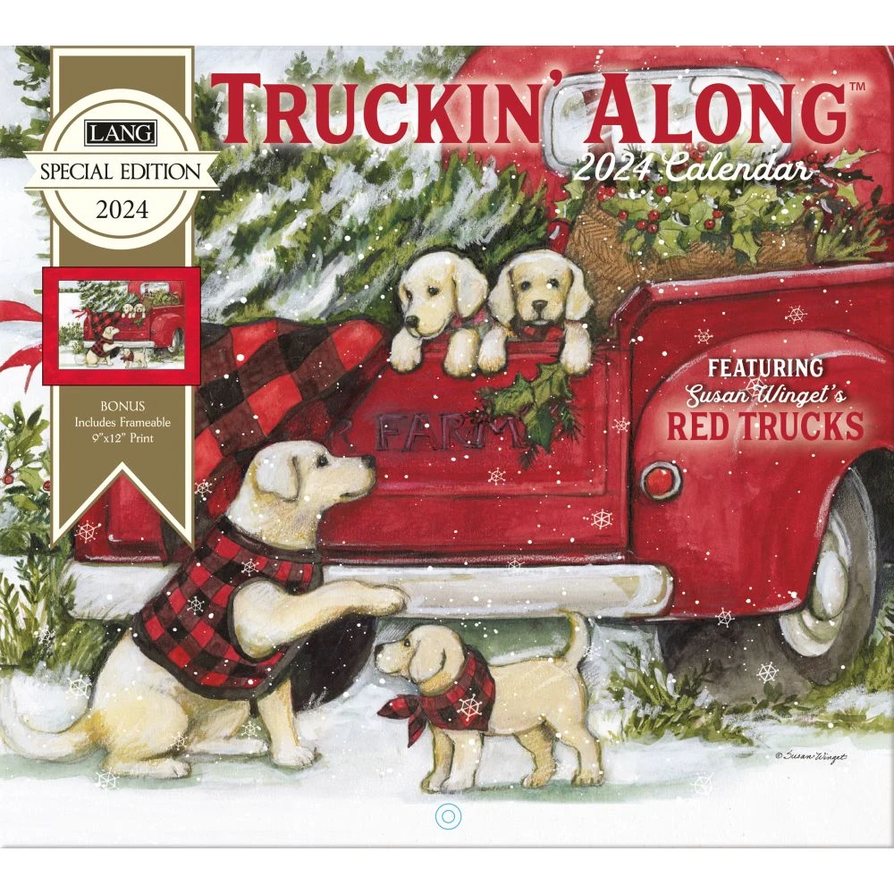 Truckin Along Special Edition 2024 Wall Calendar 3 Truckin Along Special Edition 2024 Wall Calendar