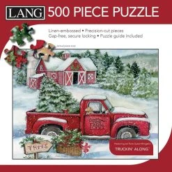 Santa's Truck 500 Piece Puzzle By Susan Winget -Calendars Store 84fa852e 105a 49c0 8e63 2ad66a0f2522
