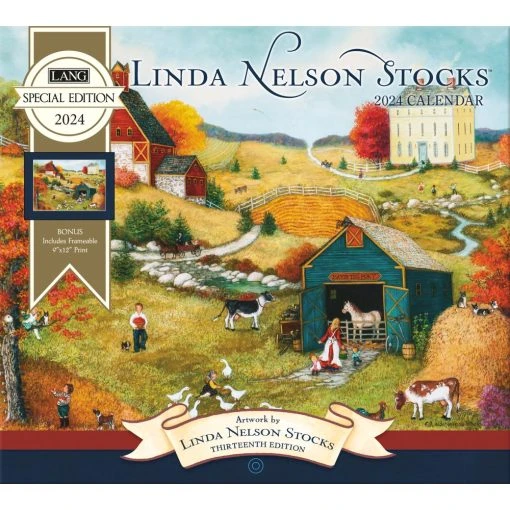 Linda Nelson Stocks Special Edition 2024 Wall Calendar -Calendars Store 85645fdb 9e93 48b2 9efa e9e9d93e22e7