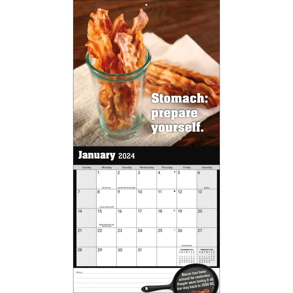 Youre Bacon Me Crazy 2024 Wall Calendar 5 Youre Bacon Me Crazy 2024 Wall Calendar - Image 3