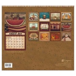 Folk Art By David 2024 Wall Calendar -Calendars Store 85a77c72 5765 4797 9efb f42dd8e86493