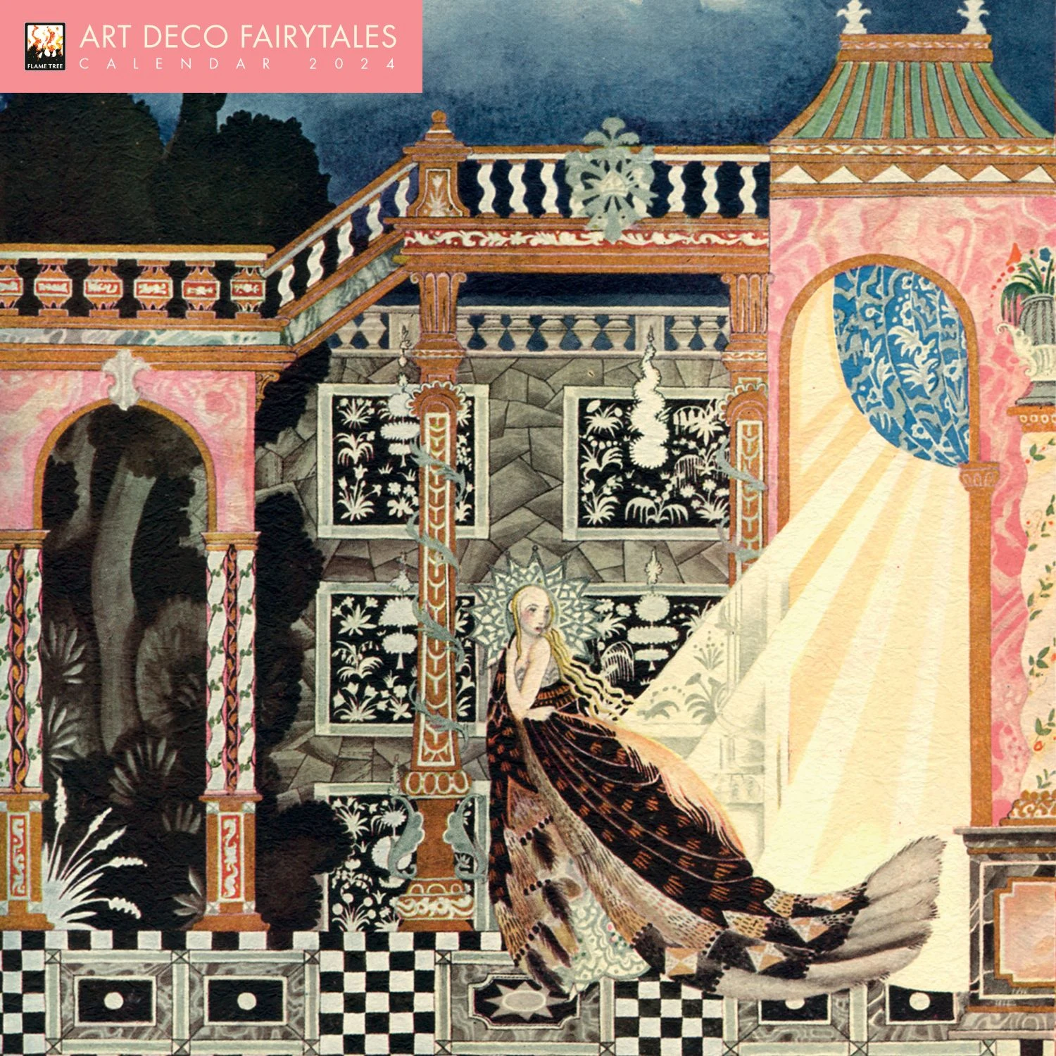 Art Deco Fairytales 2024 Wall Calendar 3 Art Deco Fairytales 2024 Wall Calendar