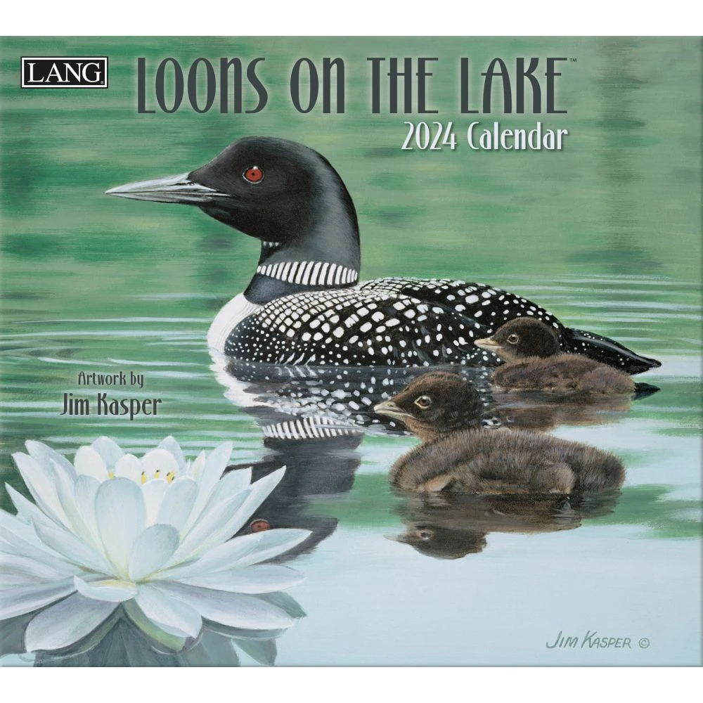 Loons On The Lake 2024 Wall Calendar 3 Loons On The Lake 2024 Wall Calendar