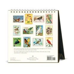 Birds Vintage 2024 Easel Desk Calendar -Calendars Store 8c860e38 ba08 4877 b17b 71ee425be4ec
