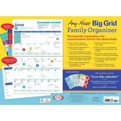 Amy Knapps Grid Family Organizer 2024 Wall Calendar -Calendars Store 8e717af2 6ebe 4e7b 9f13 eecdc52812e7
