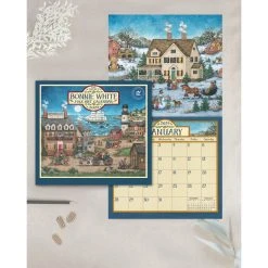 Folk Art White 2024 Wall Calendar -Calendars Store 908ccd07 8d84 4aa2 9150 af6061690175