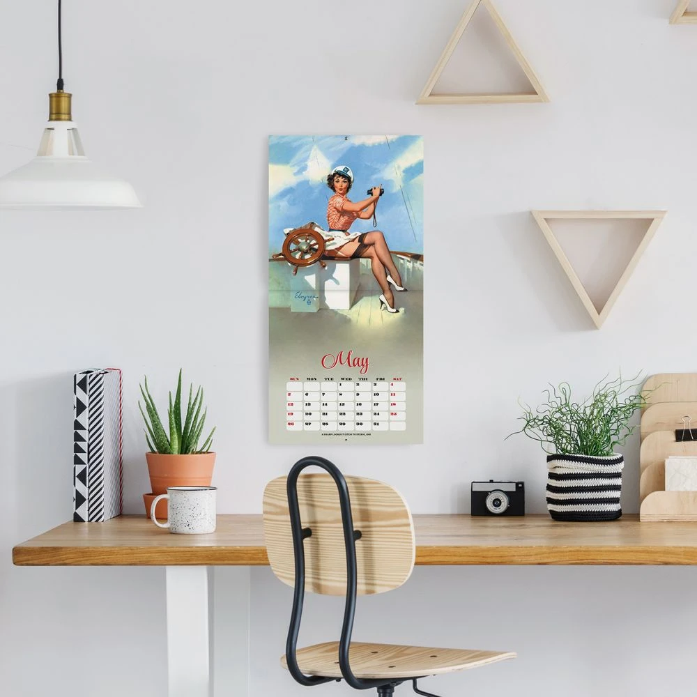 Pin-Up Girls 2024 Wall Calendar 6 Pin-Up Girls 2024 Wall Calendar - Image 4
