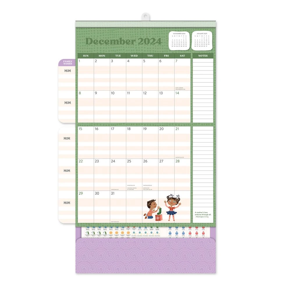 Mom Do It All 2024 Wall Calendar 8 Mom Do It All 2024 Wall Calendar - Image 6