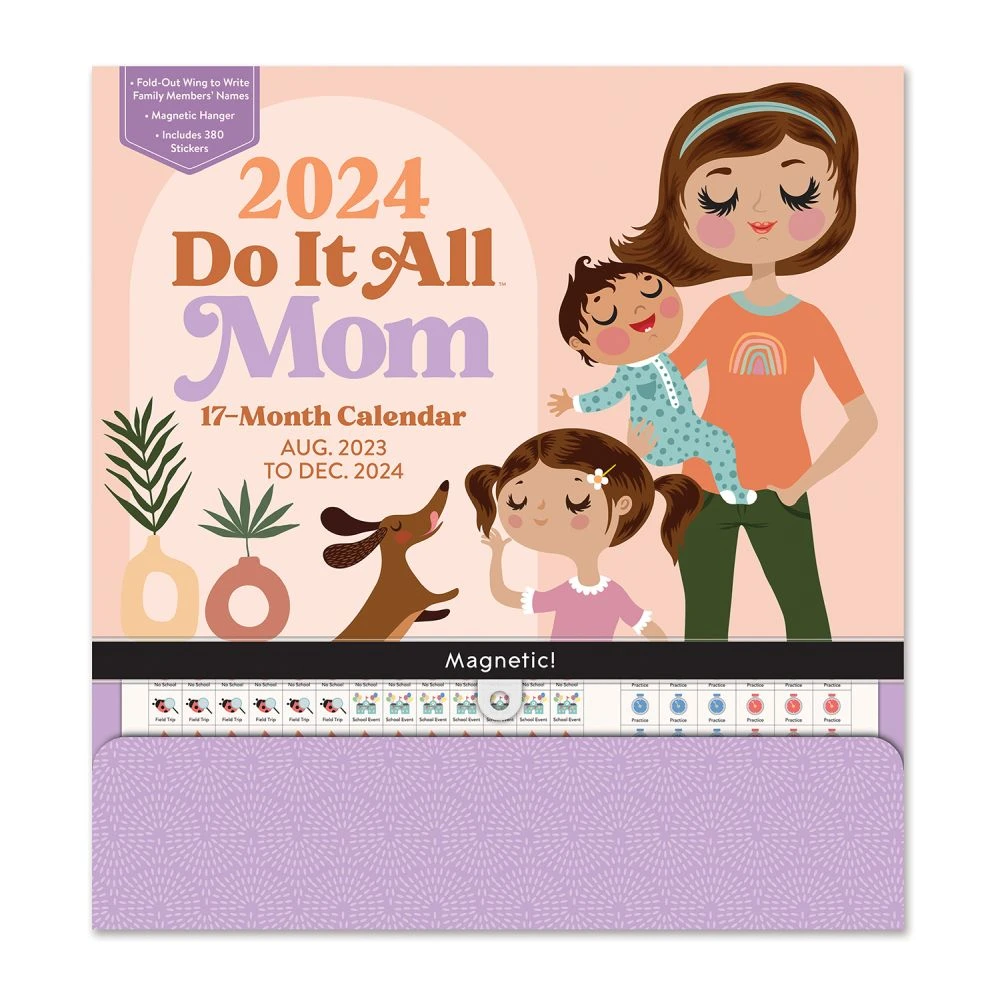 Mom Do It All 2024 Wall Calendar 3 Mom Do It All 2024 Wall Calendar