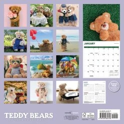 Teddy Bears 2024 Wall Calendar -Calendars Store 9521df76 5bb2 4d98 9e4b c9fa15fa508e