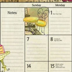 Color My World 2024 Desk Pad -Calendars Store 978acf04 7816 40b5 8d3a 6c3c077b68e7