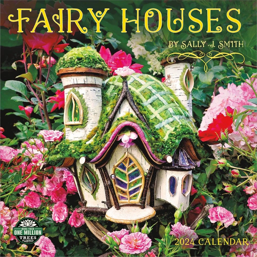 Faerie Houses 2024 Wall Calendar 3 Faerie Houses 2024 Wall Calendar