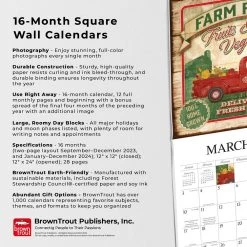 Farmers Market 2024 Wall Calendar -Calendars Store 9dbe7427 c00b 4dbe b64f 6b104990ca8f