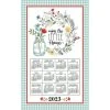 Blooming Thoughts 2023 Calendar Towel -Calendars Store IMG 0 202300000672
