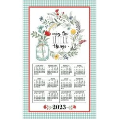 Blooming Thoughts 2023 Calendar Towel
