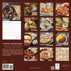 Foodie Adventures 2023 Wall Calendar 17 Foodie Adventures 2023 Wall Calendar -Calendars Store IMG 1 202300000992