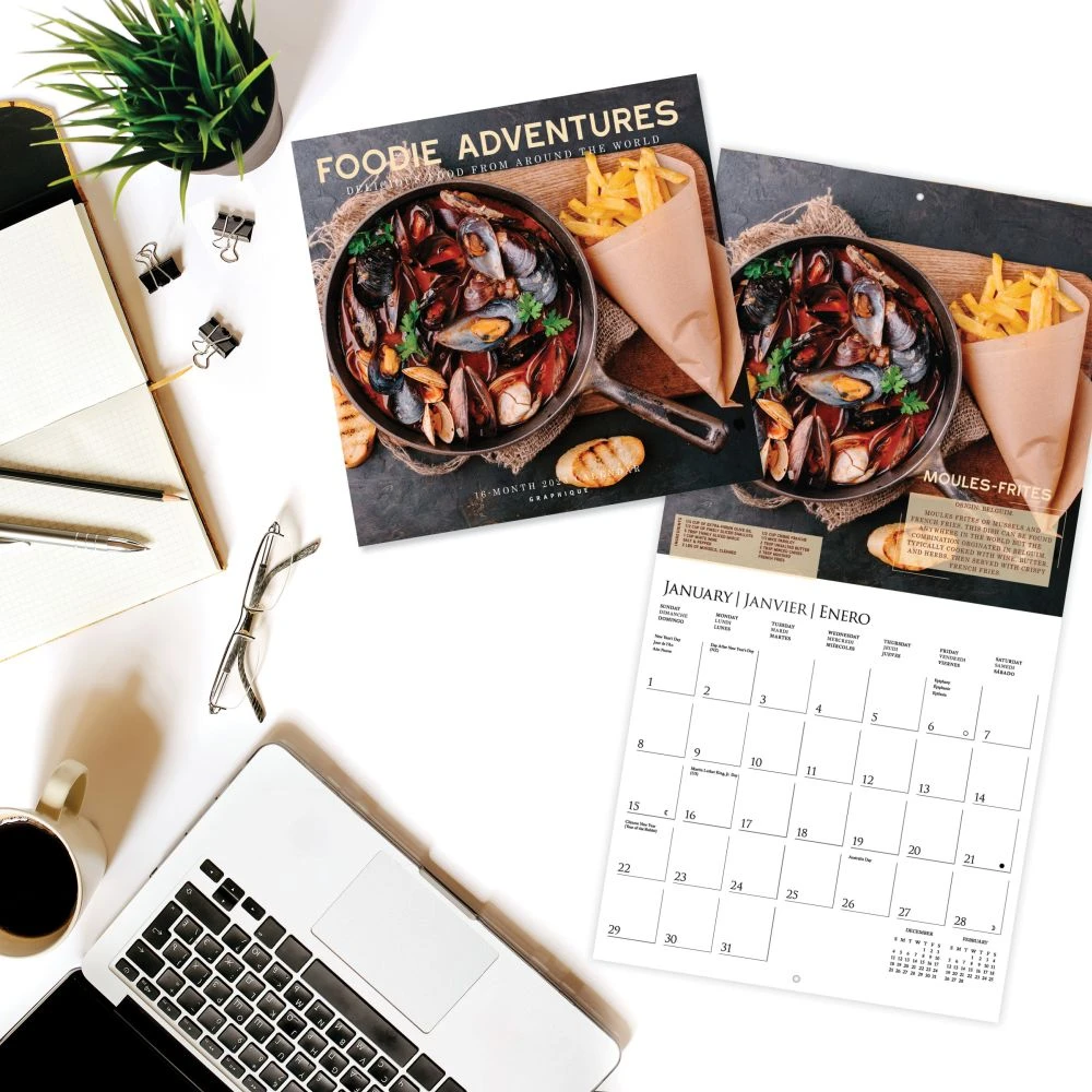 Foodie Adventures 2023 Wall Calendar 10 Foodie Adventures 2023 Wall Calendar - Image 8