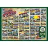 Vintage American Postcards 1000pc Puzzle