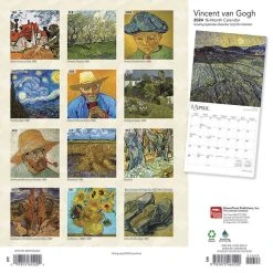 Van Gogh 2024 Wall Calendar -Calendars Store aa651487 262c 446b a828 b1f7141f64fa