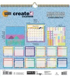 Bohemian Create-it Perpetual Wall Calendar By Susan Winget -Calendars Store ab989689 bd4b 4cb0 933a 37c816bc14f9