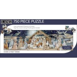 Nativity Set Puzzle 750 Piece Puzzle (Panoramic) -Calendars Store abe908b2 f85f 4b71 b07e a36d47977671