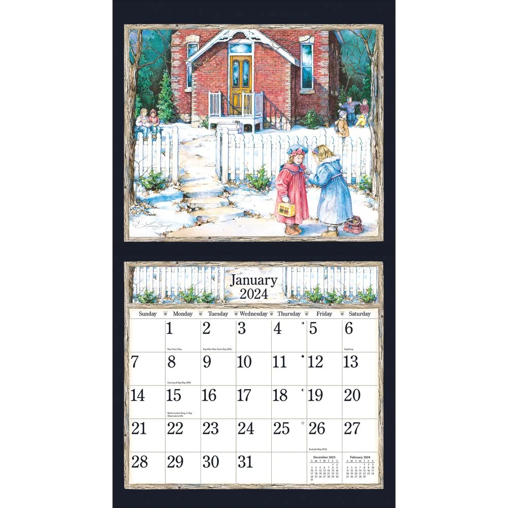 Country Welcome 2024 Wall Calendar 5 Country Welcome 2024 Wall Calendar - Image 3